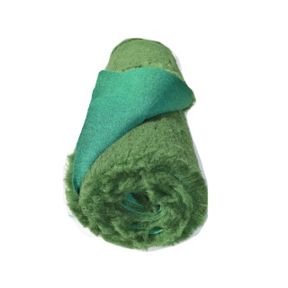 Traditional Green Vet Bedding roll whelping fleece dog puppy pro bed