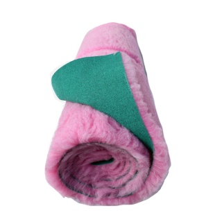 Traditional Pink Vet Bedding roll whelping fleece dog puppy pro bed