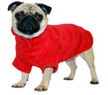 Snug All-over Cover Fleece  Dog Coat  easy to put on