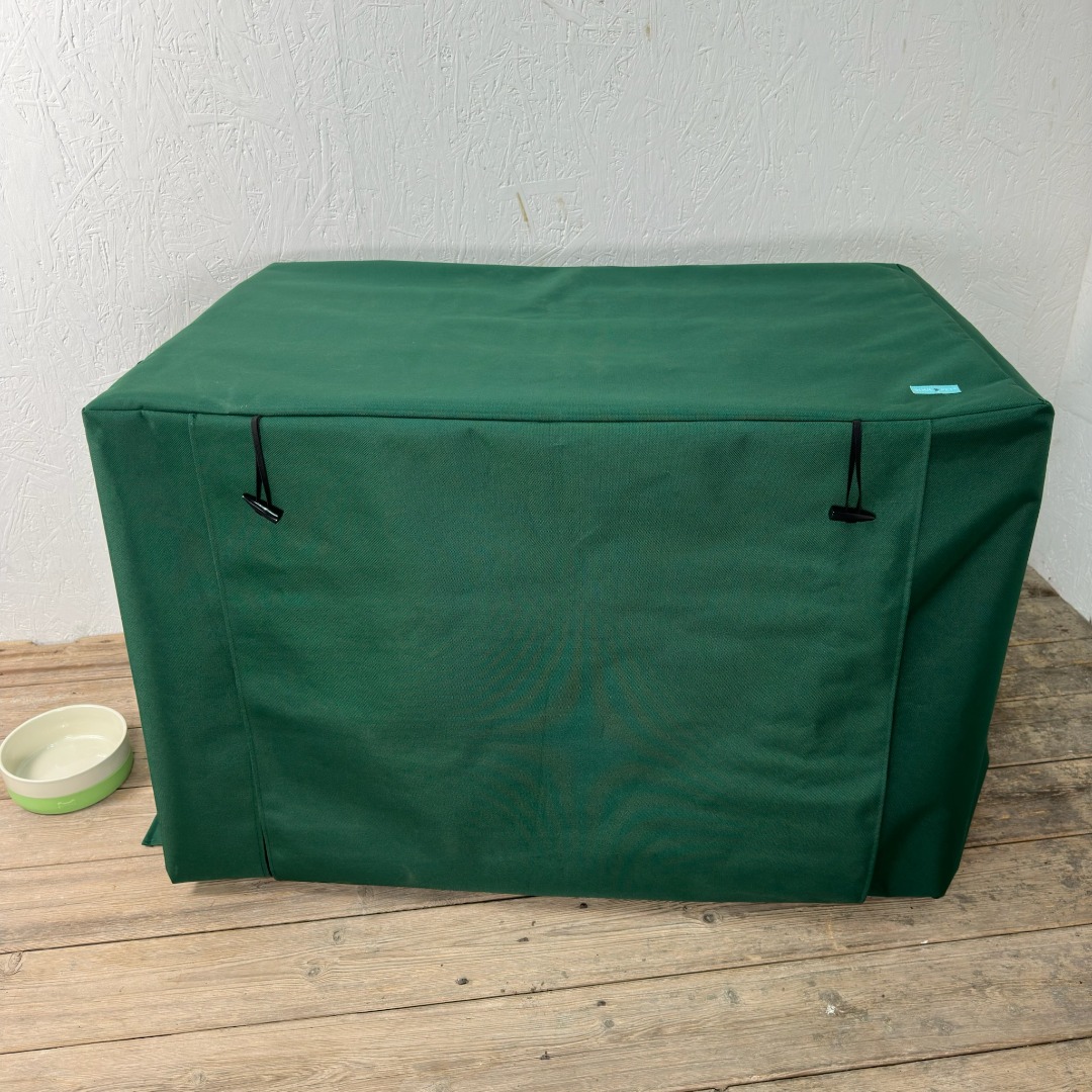 New Forest Green Waterproof Dog Cage Crate Travel Covers Made In The UK