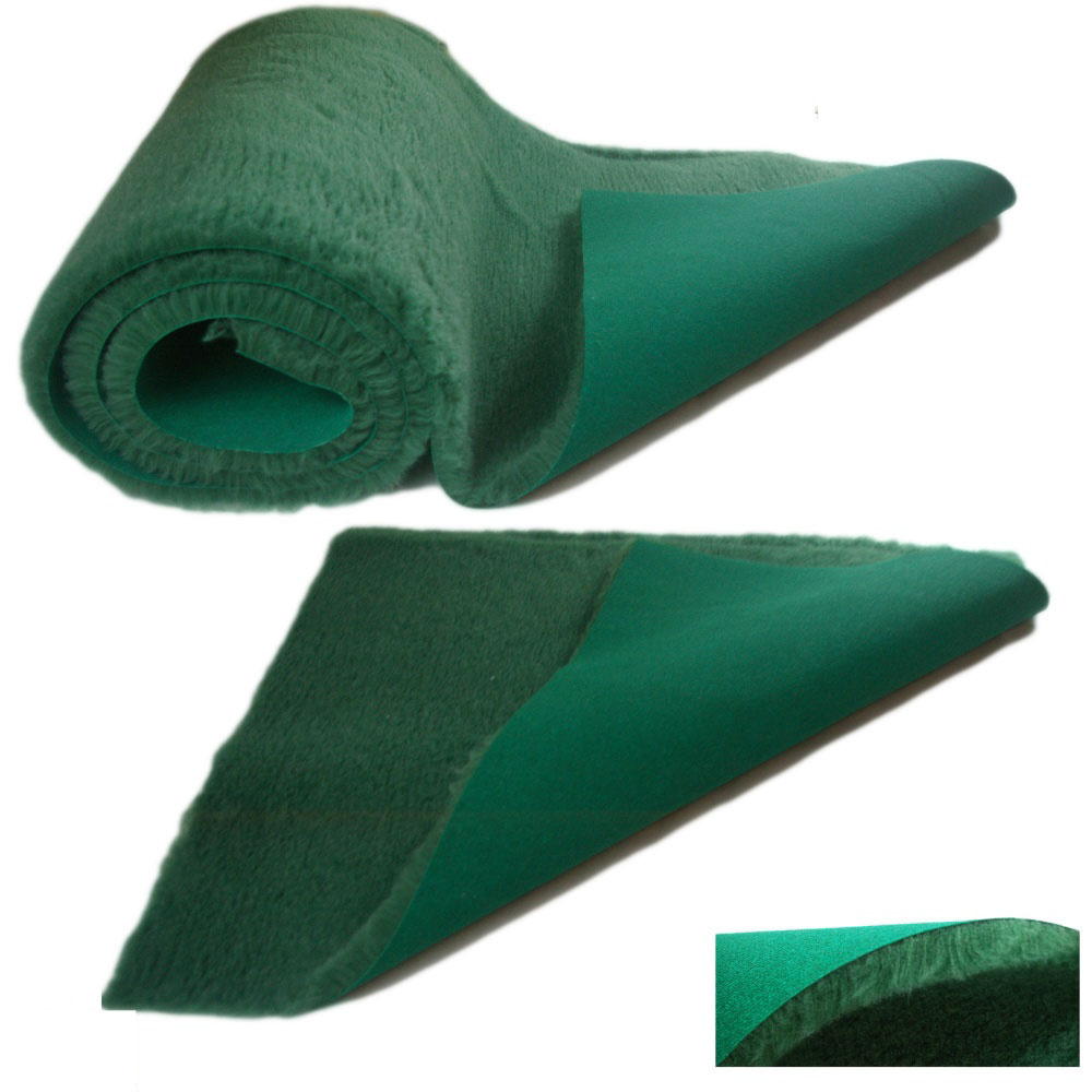 Traditional Green Vet Bedding roll whelping fleece dog puppy pro bed