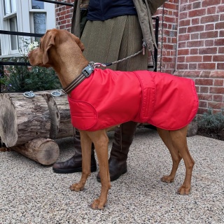 Waterproof Furlined All-Weather Dog Coat Made In England