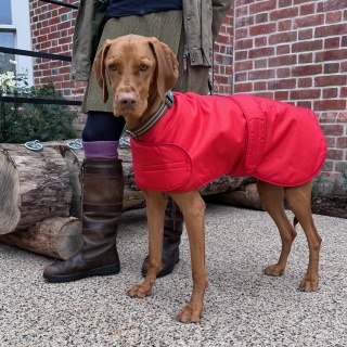 Waterproof Furlined All-Weather Dog Coat Made In England