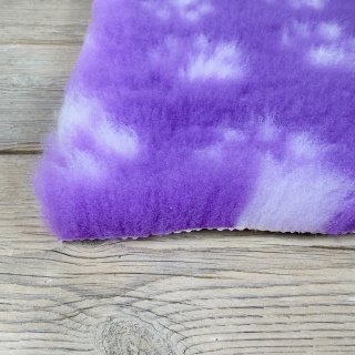 Purple White Paws high grade Vet Bedding non-slip back bed fleece for pets