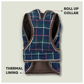 HugglePets Legacy Tartan Dog Coat