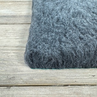 Traditional Charcoal Vet Bedding Cut squares and rolls for whelping fleece dog puppy pro bed