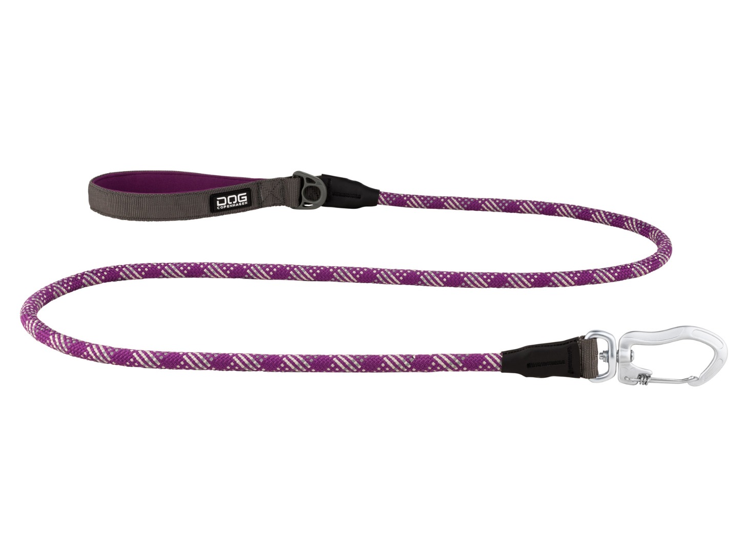 Purple DOG Copenhagen Rope Leash, v2 160cm (63'') 8mm SALE