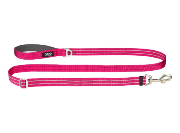 Pink Dog Copenhagen Free Style Leash 115cm to 200cm 2cm width v2 Dog lead SALE