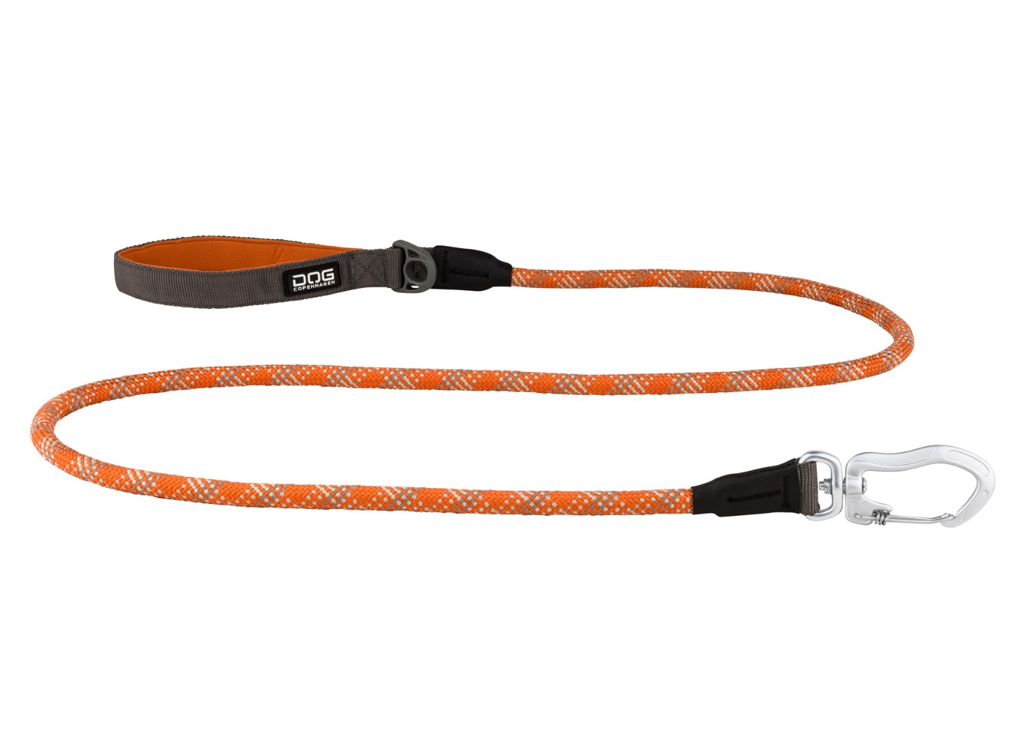 Orange DOG Copenhagen Rope Leash, v2 160cm (63'') 11mm SALE